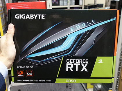 グラフィックボード・グラボ・ビデオカード GIGABYTE GEFORCE RTX 3050 EAGLE 8G Amazon | Gigabyte ビデオカード - GeForce RTX 3050 8GB GDDR6