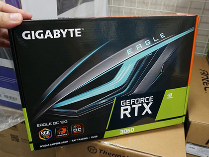 GIGABYTE「GeForce RTX 3060 EAGLE OC 12G」のLHR版が発売 - AKIBA PC