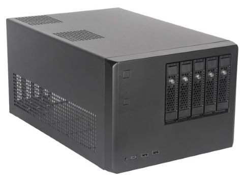 自作 NASケース 6ベイ 6+2ベイ ケース+電源ユニット+専用クーラー