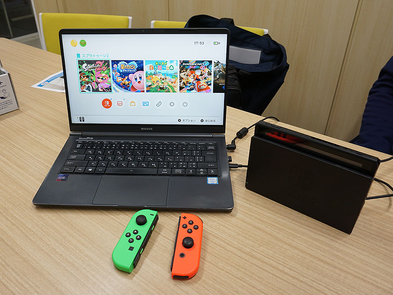 OmiPlayを使ってNintendo Switchの映像を出力