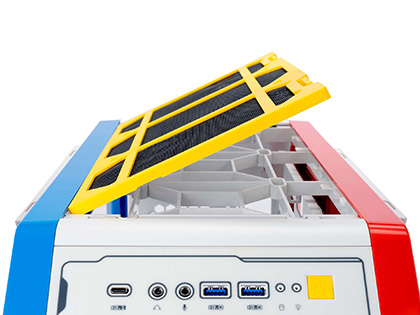 モジュール構造の組み立て式PCケース「AIRFORCE」がIN WINから、カラー