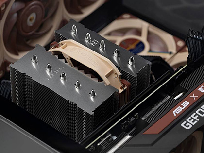 高さ145mmのデュアルタワーCPUクーラー「NH-D12L」がNoctuaから