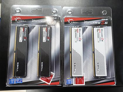 G.SkillのDDR5メモリ「Trident Z5 RGB」「Ripjaws S5」に新モデル、計