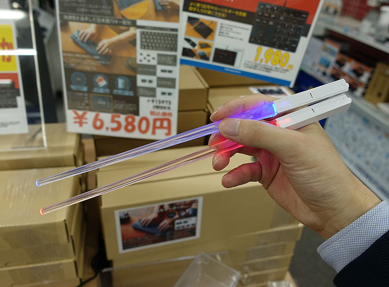 光るゲーミング箸