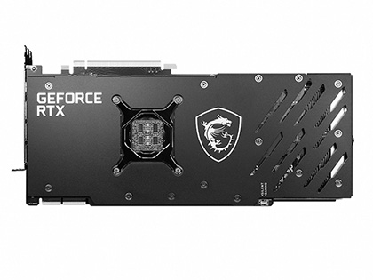 GeForce RTX 3090 Ti BLACK TRIO 24G」がMSIから、光らないクーラーを