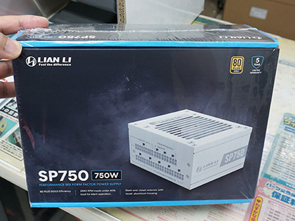 Lian LiのSFX電源「SP750」にホワイトモデル、ケーブルや
