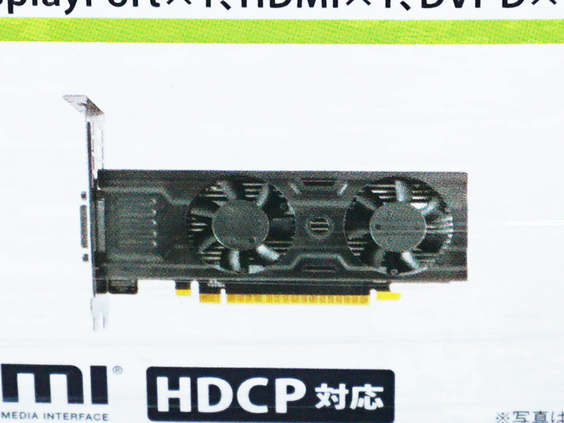 「GF-GTX1630D6-E4GB/LP」