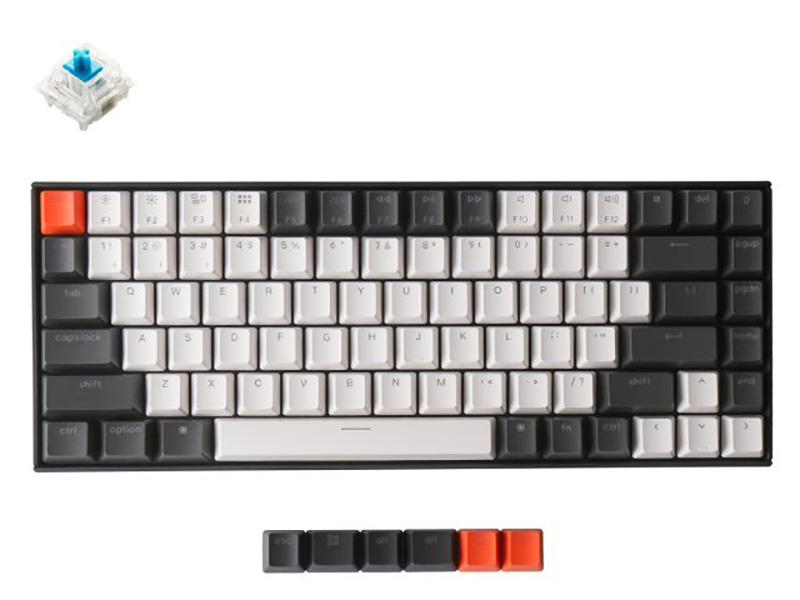 「Keychron K2ホットスワップ対応キーボード(V2) US配列(テンキーレス)-Gateron G Proメカニカルスイッチ」