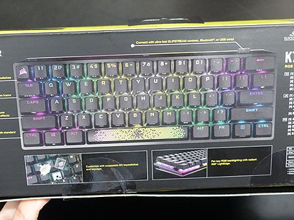 CORSAIRの60％キーボード「K70 PRO MINI WIRELESS」が発売、スイッチ