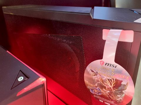 MSIのスリムタワーゲーミングPC「Trident A 12TH-400JP」が入荷