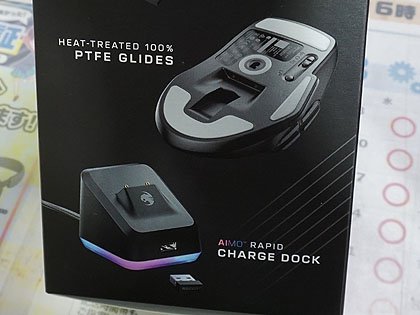 ROCCATのワイヤレスマウス「Kone XP Air」が登場、10分間の充電で5時間