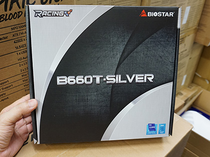 銀色ヒートシンクを搭載したMini-ITXマザー「B660T-SILVER」がBIOSTAR