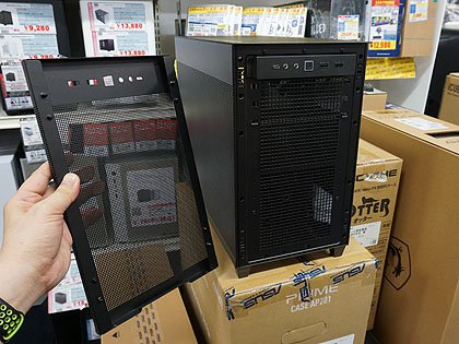 全面メッシュ仕様のmicroATXケース「ASUS PRIME AP201」が入荷、カラー