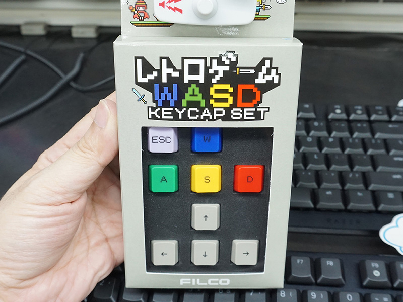 「レトロゲーム WASD KEYCAP SET」