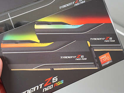 AMD EXPO Technology対応のDDR5メモリが発売、Ryzen 7000シリーズ対応
