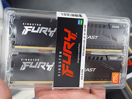 AMD EXPO Technology対応のDDR5メモリが発売、Ryzen 7000シリーズ対応