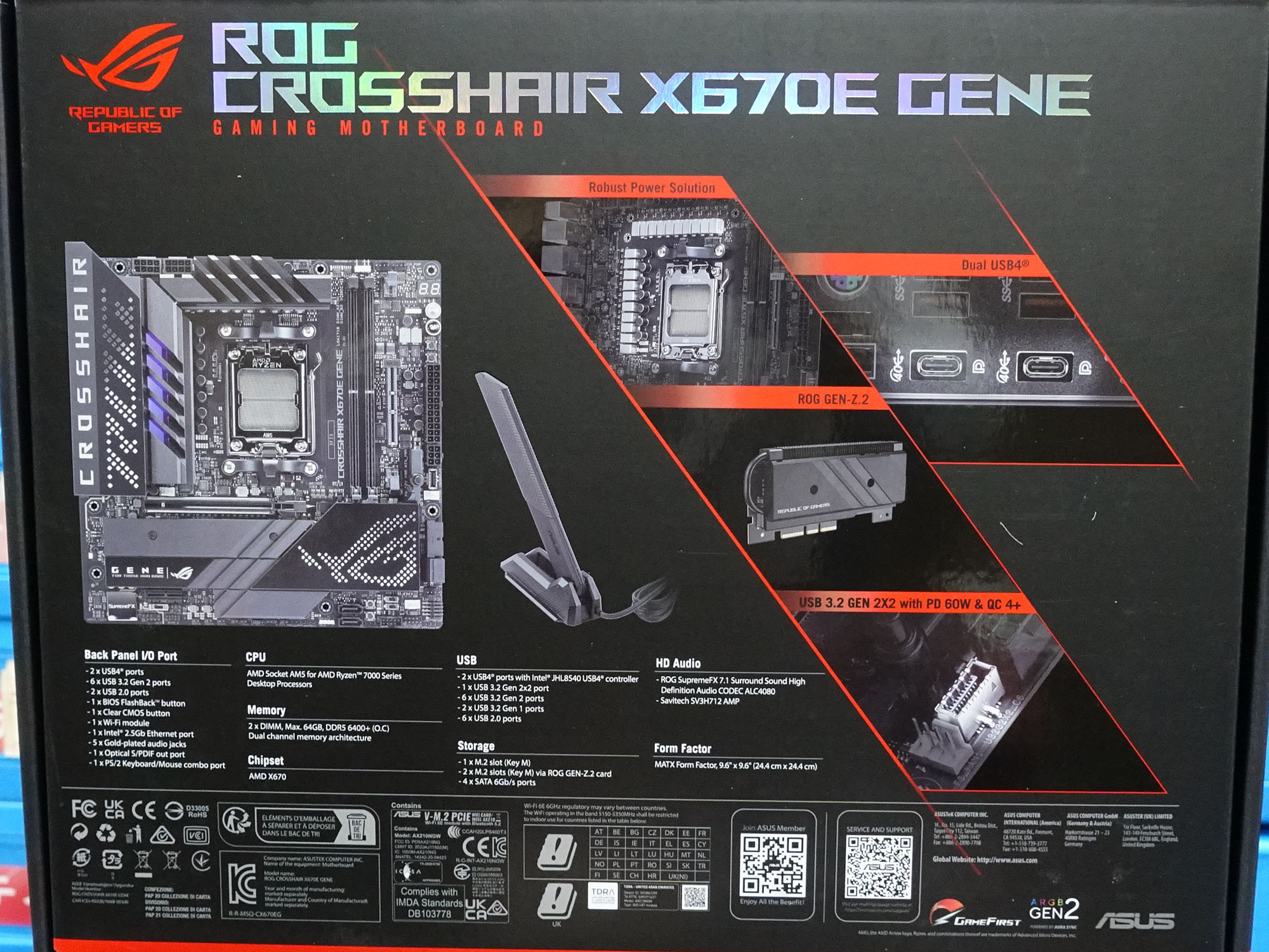 ROG CROSSHAIR X670E GENE