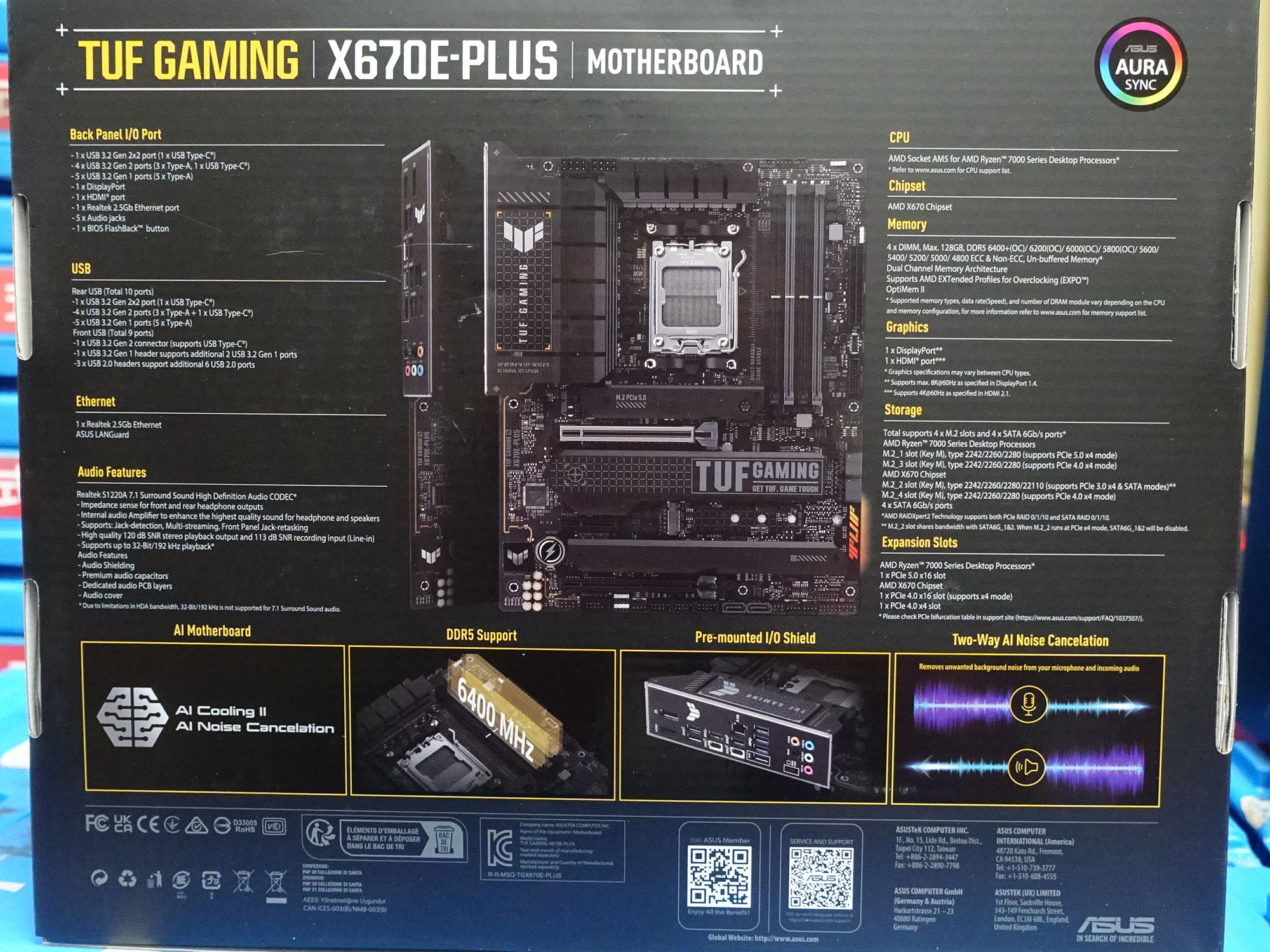 TUF GAMING X670E PLUS