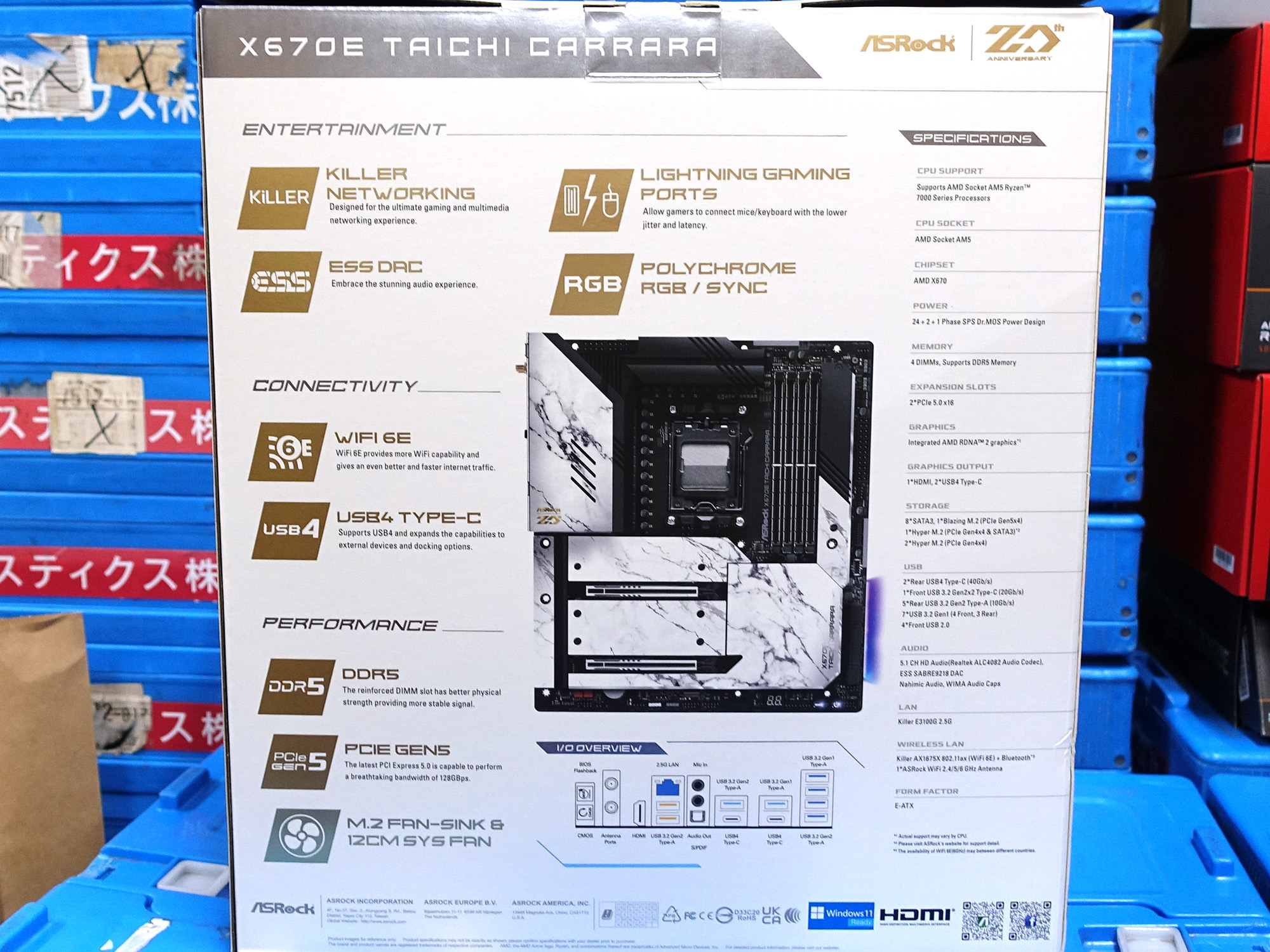 X670E Taichi Carrara