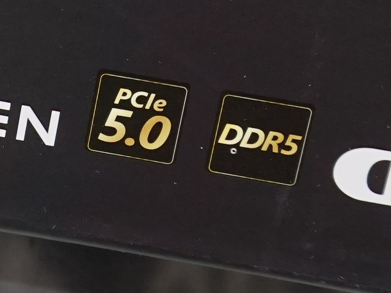 PCIe5.0とDDR5メモリに対応