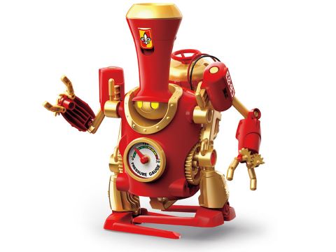 煙”を吐いて進むロボット工作キット「ミストン」がエレキットから