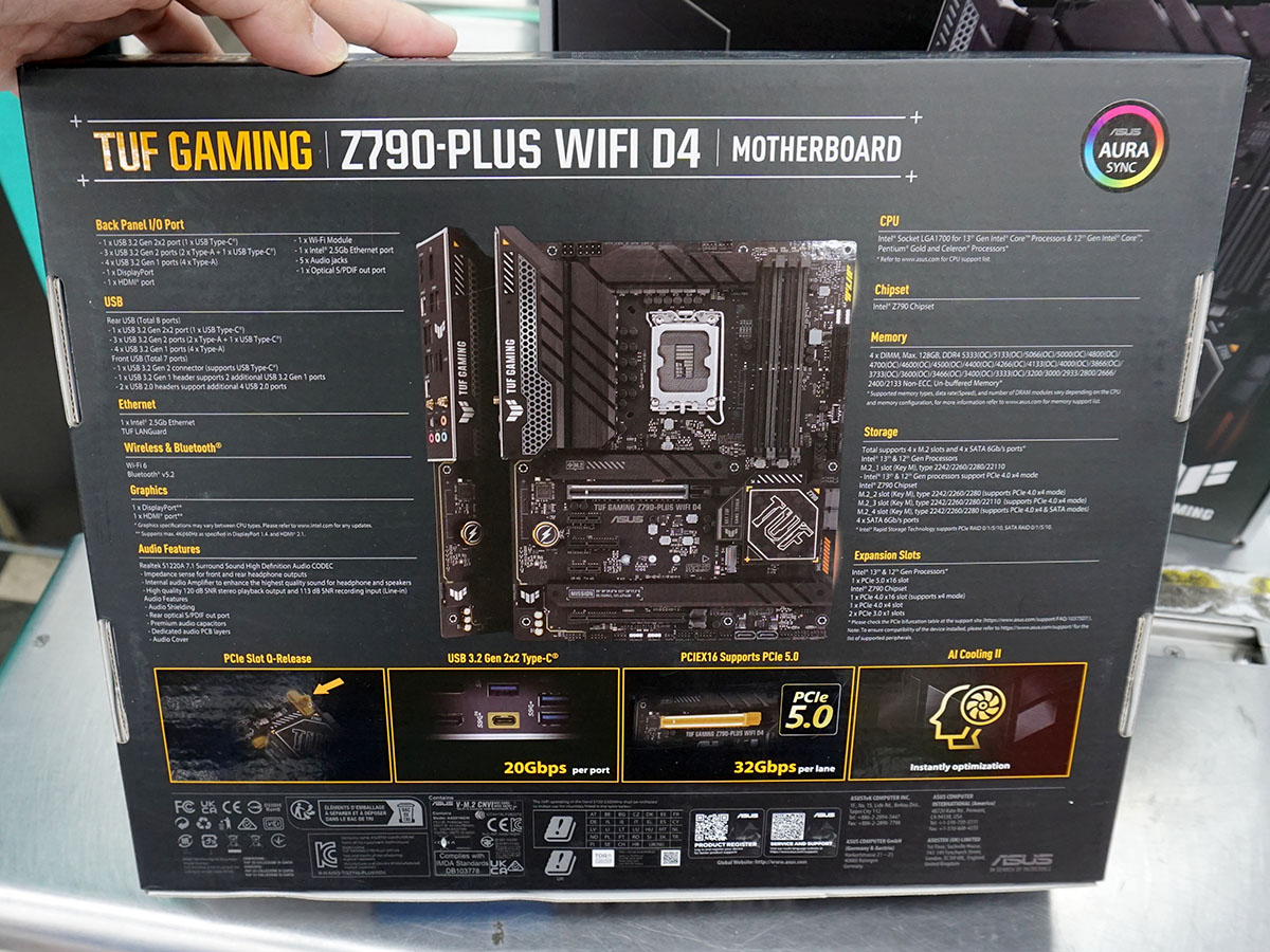 TUF GAMING Z790-PLUS WIFI D4