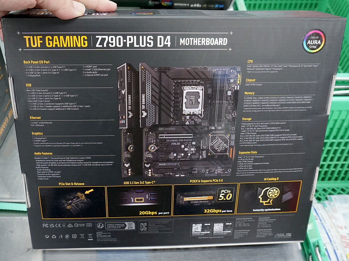 TUF GAMING Z790-PLUS D4