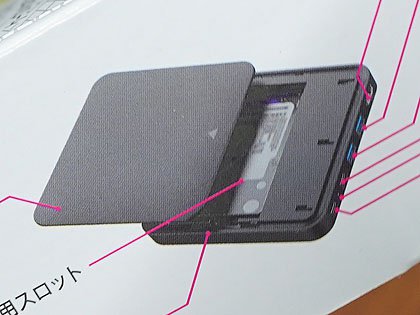 KR-U3G1HUBHDMPD-2.5 2.5インチSSD/HDDケース KR-U3G1HUBHDMPD-2.5 | KR-U3G1HUBHDMPD-2.5 | 玄人志向 3つのUSB＆4K