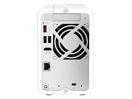 TS-262-4G NASキット（HDD無し） / 2ベイ 2.5GbE対応 QNAP TS-262 review: near-perfect home multimedia NAS | Club386