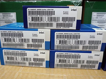 Intelの第13世代Coreプロセッサー「Raptor Lake-S」が発売、Core i9