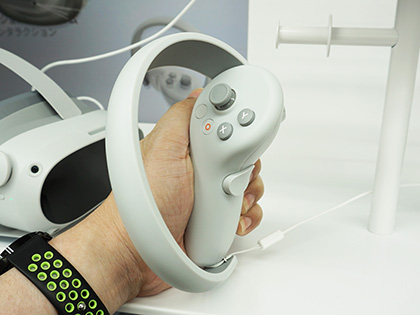 軽量VRヘッドセット「PICO 4」の実機展示がTSUKUMOでスタート （取材中