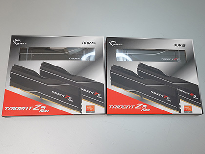 最速のDDR5-7600対応メモリがG.SKILLから、Z790向け。AMD EXPO対応の新