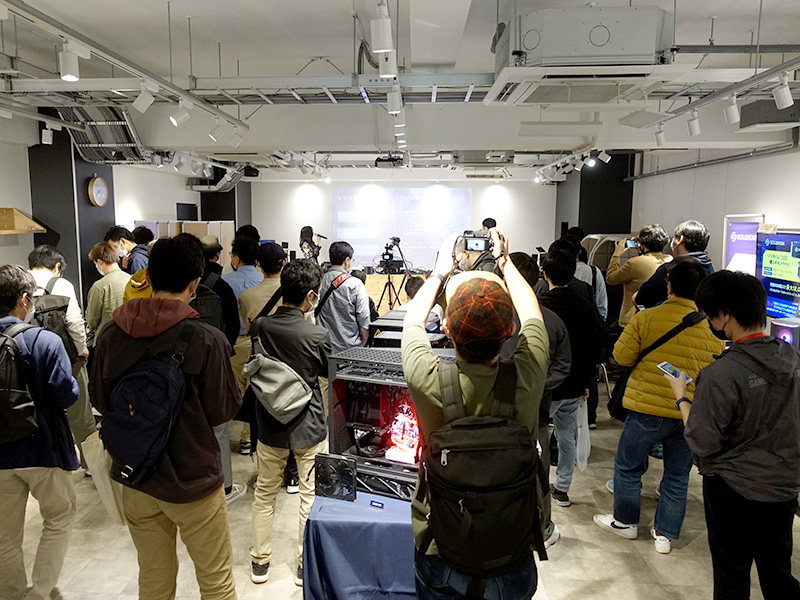 久しぶりのリアルイベントながら、会場は来場者で盛況