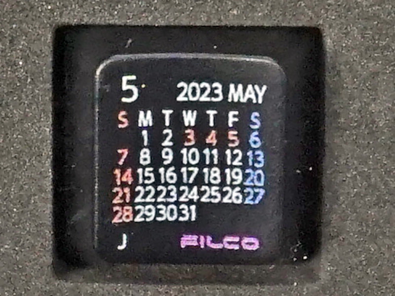 「FILCO Calendar Keycap Set 2023(FC2023JTB)」