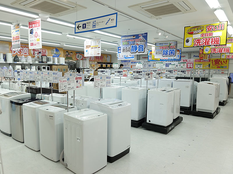 4階 白物家電フロア