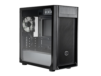 5インチベイを備えたCooler MasterのPCケース「Elite 300」、サイド