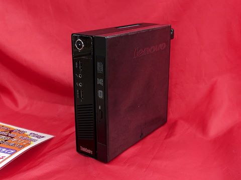 DVDドライブ搭載のコンパクトPC「ThinkCentre M73 Tiny」が