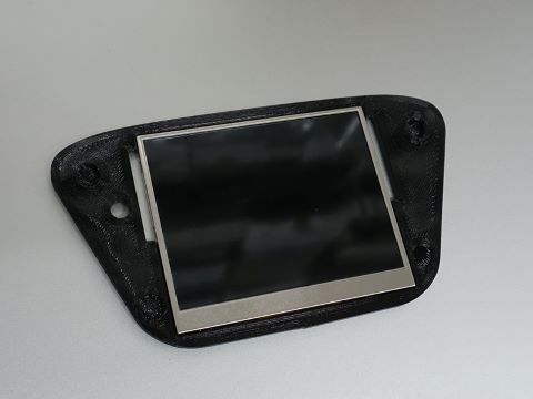 GGLCD」搭載ゲームギア向けの液晶パネル固定フレームが入荷、本体加工