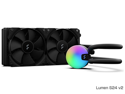 Fractal Designの光る水冷CPUクーラー「Lumen v2」が発売、計6モデル