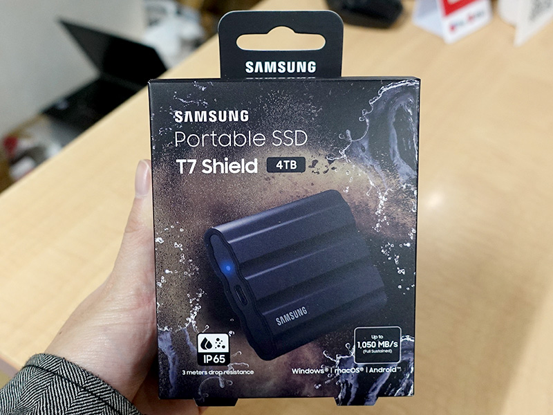 Portable SSD T7 Shield 4TB