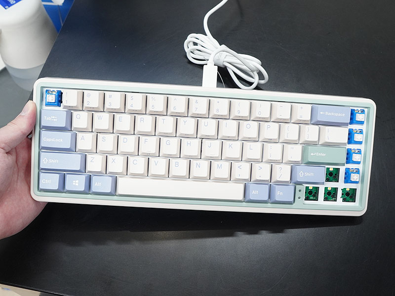 Varmilo 67 Minilo Eucalyptus ANSI Hot-Swap Mechanical Keyboard