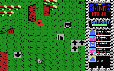 キングス・ナイト・スペシャル　レトロパソコンゲームソフト　PC-8801 5FD キングスナイト」8ビットパソコン機種比較 | ひみつの屋根裏部屋