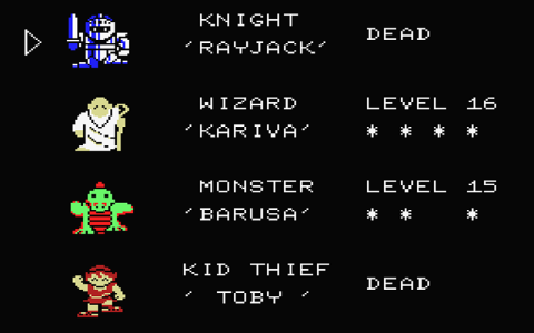 4人の勇者がフォーメーションを組んで敵の城へと乗り込む『キングス