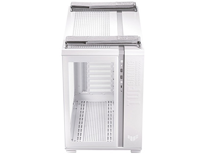 ASUSのデュアルチャンバー構造PCケース「TUF Gaming GT502」にホワイト