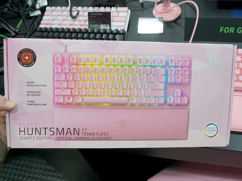 Razerゲーミングデバイスにピンクカラーの新モデル、DeathStalker V2