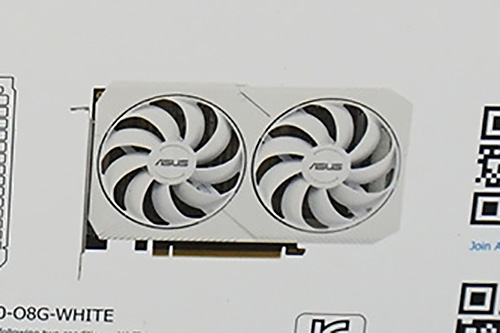 ASUSの白いGeForce RTX 4090/4080が登場、GeFoce RTX 3060のホワイト