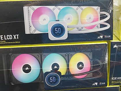 CORSAIRの水冷クーラーが11製品も登場、高輝度LEDモデルやLCDモデル