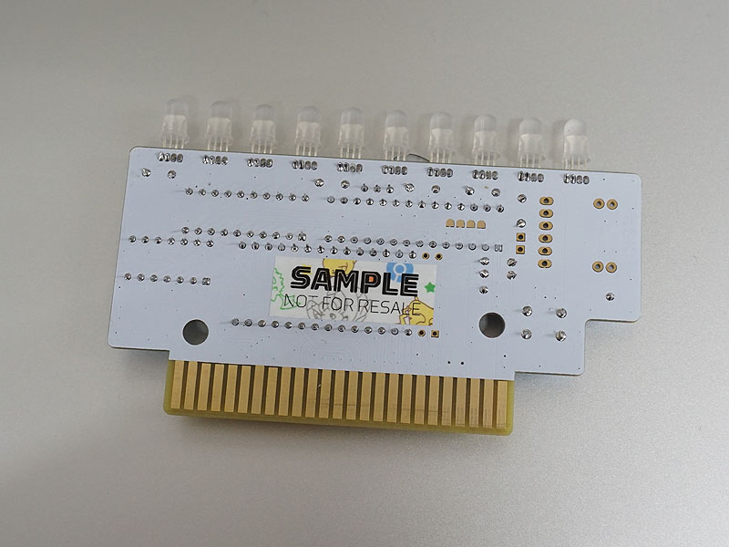 MSX Gaming LED Cartridge(完成品サンプル)