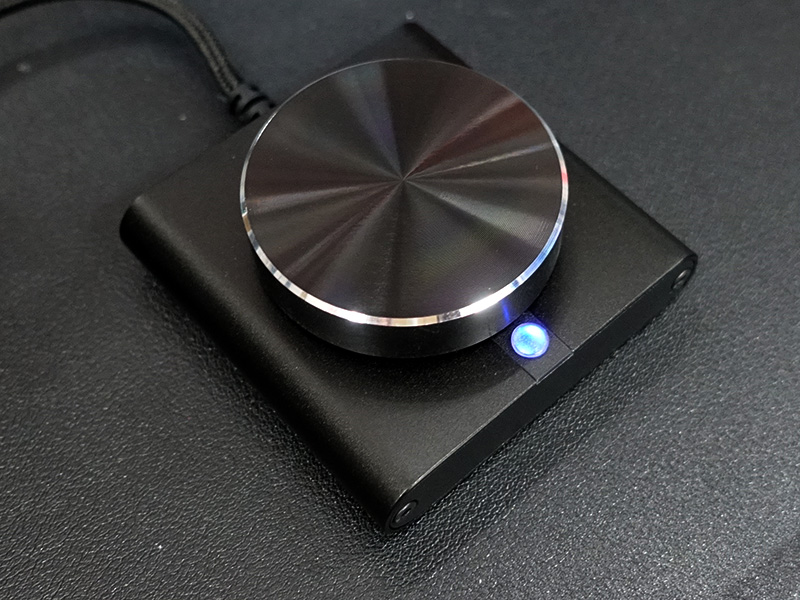 シンプル&コンパクト USB 接続ボリュームコントローラー（DN-916213）