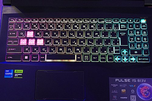 MSI Katana GF76 11Uシリーズ/Pulse 15 B13Vシリーズ基本スペック紹介